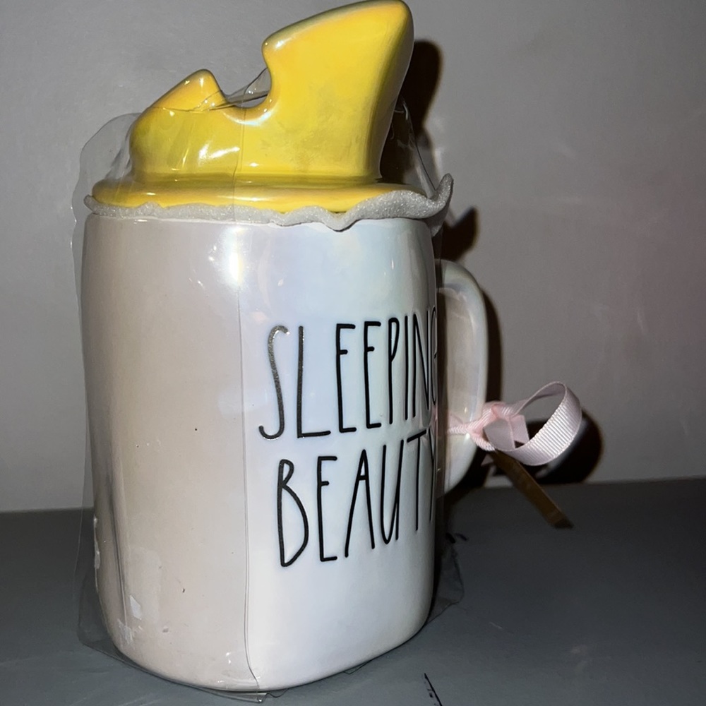RAE DUNN SLEEPY BEAUTY MUG WITH TOPPER - Picture 5 of 5